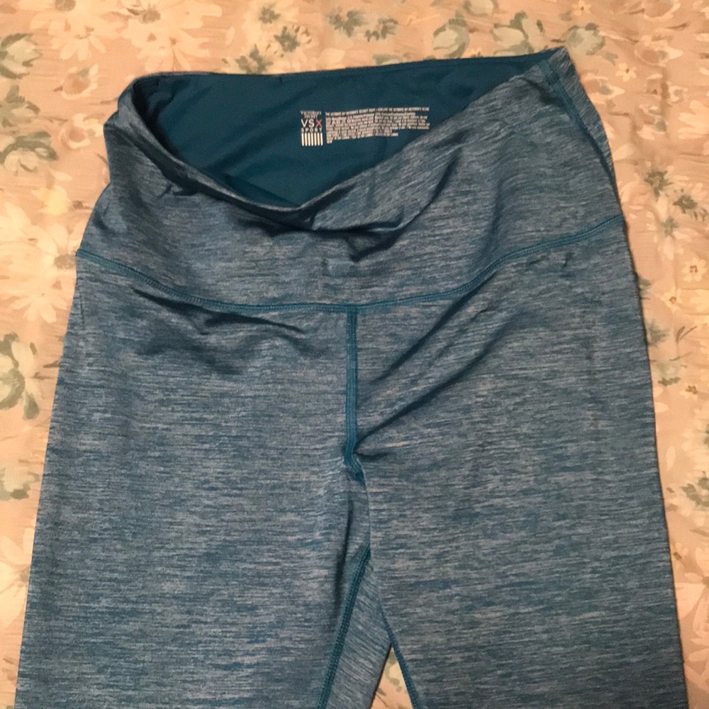 Full length blue VSX leggings medium